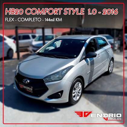 HYUNDAI HB20 1.0 COMFORT STYLE 12V TURBO FLEX 4P MANUAL HYUNDAI HB20 1.0 COMFORT STYLE 12V TURBO FLEX 4P MANUAL
